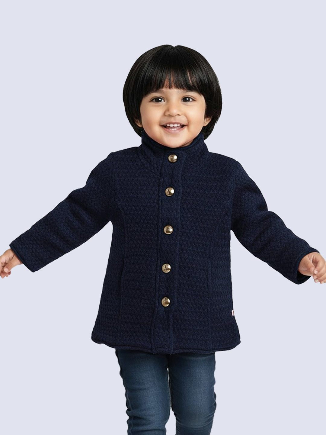 Yellow Apple Girls Cardigan