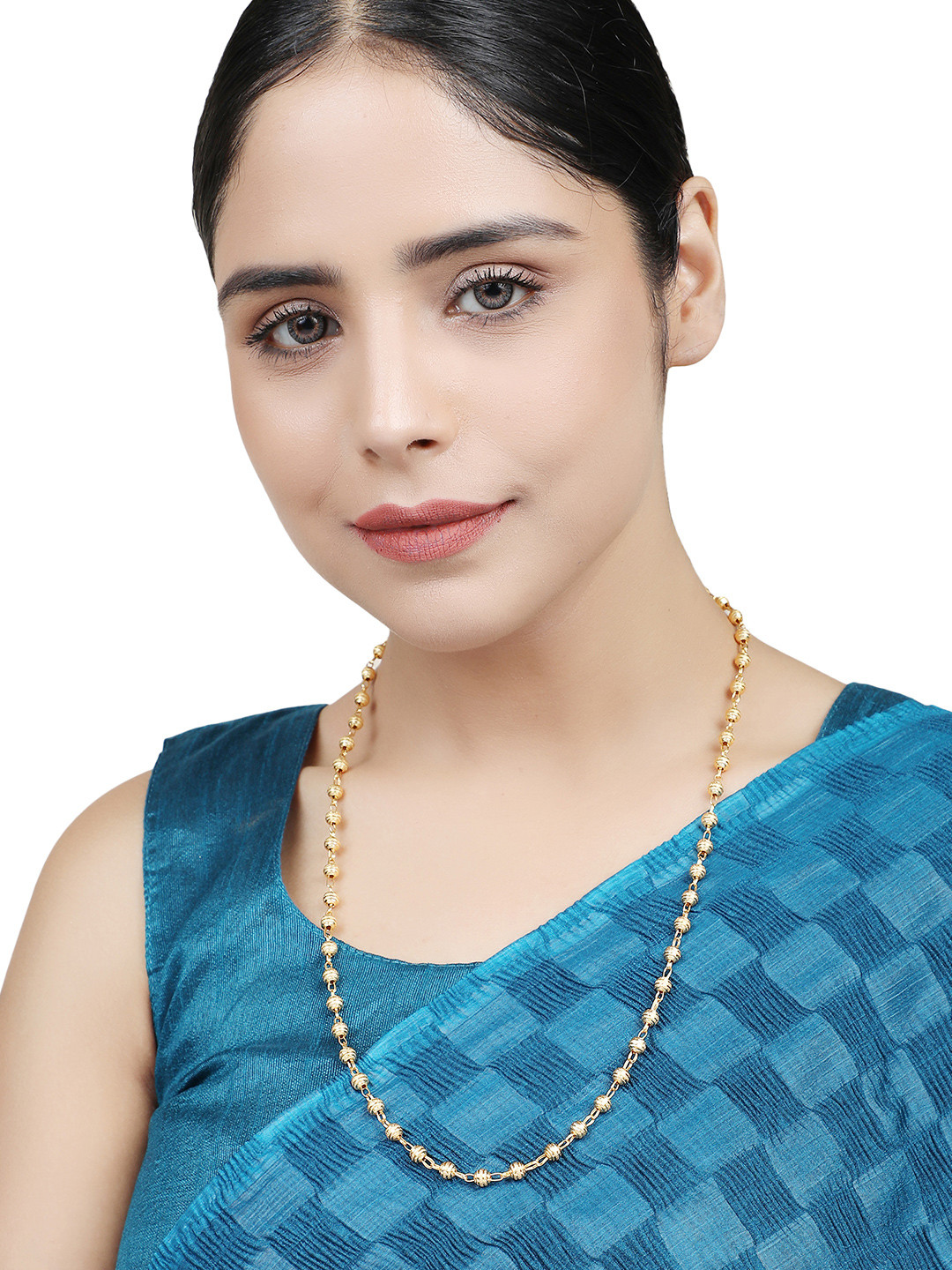 Bhana Fashion Gold-Toned Gold-Plated Chain