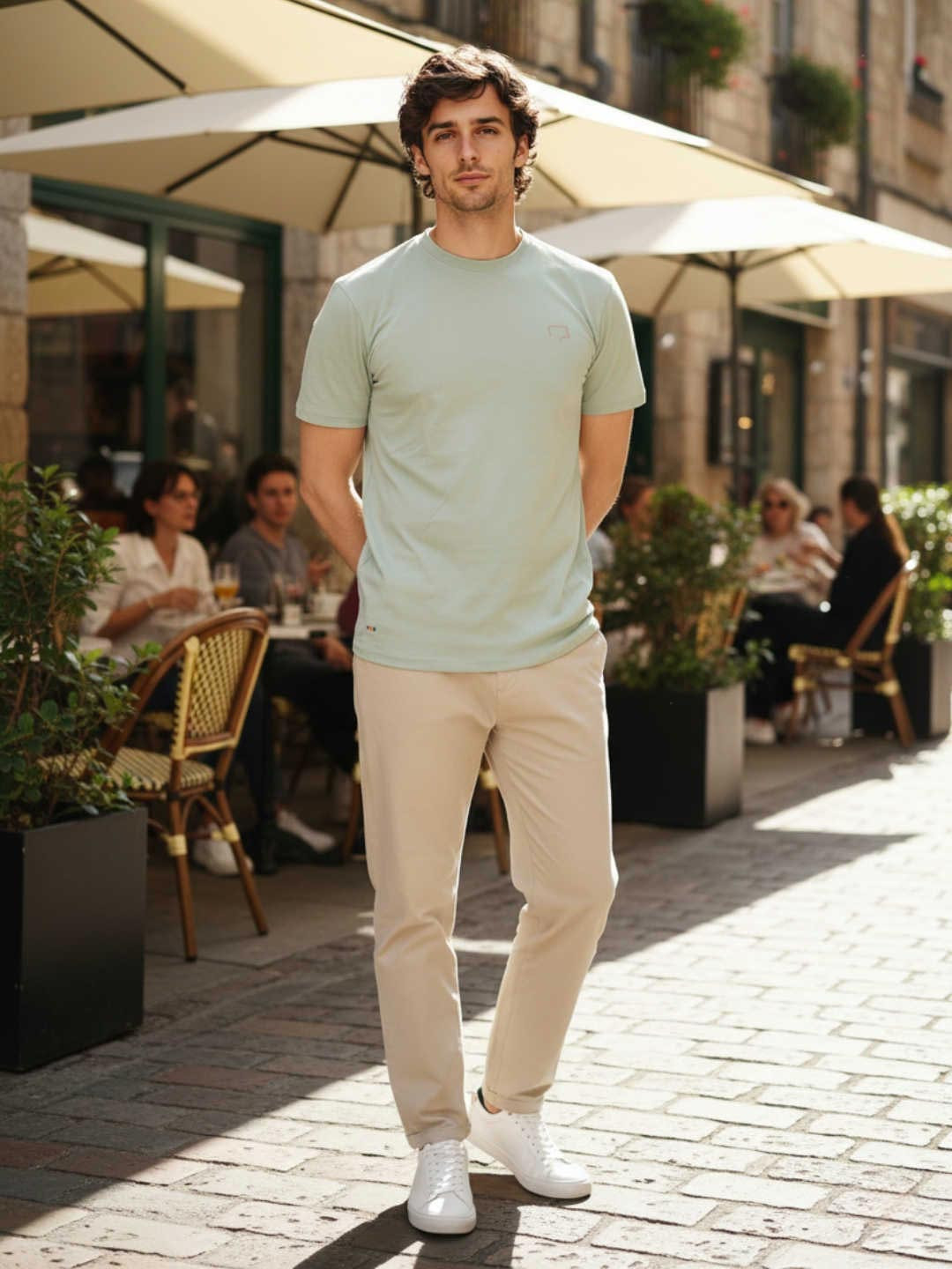 ROAR FOR GOOD Men Printed Organic Cotton Anti Odour T-shirt