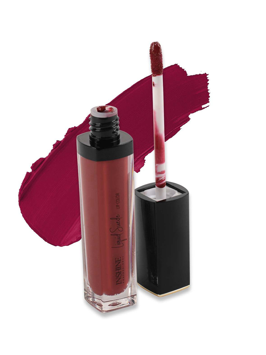 Inshine Liquid Suede Long Lasting Lip Color - 6 ml - Burgundy Blush 618