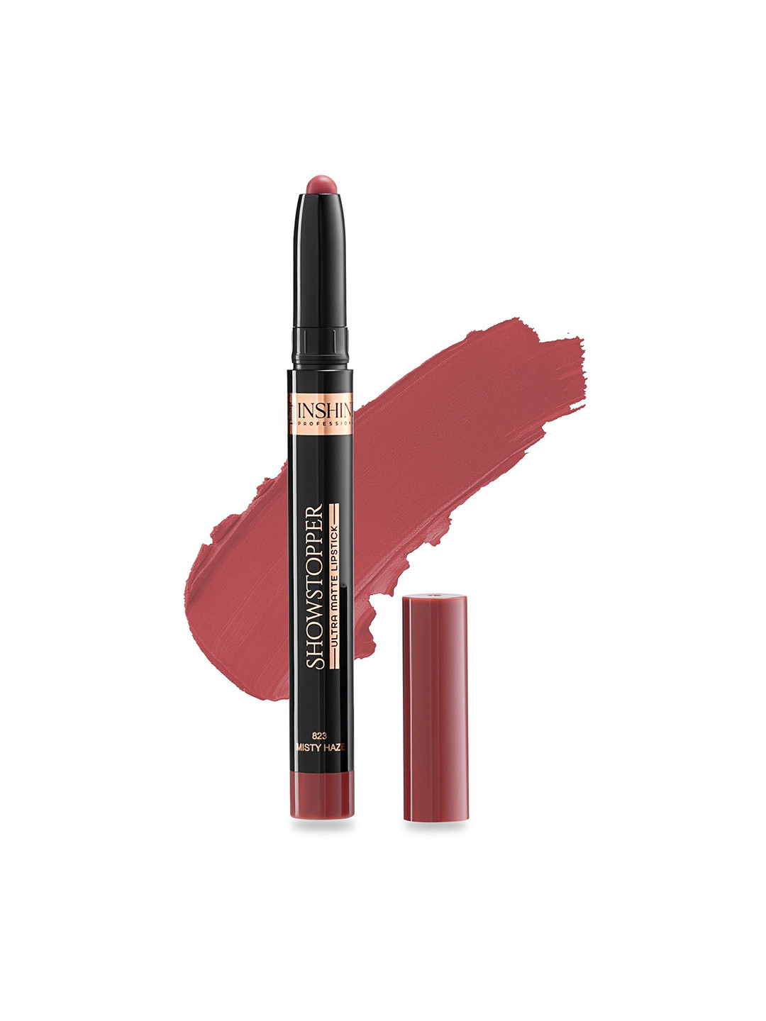 Inshine Showstopper Ultra Matte Lipstick - 2.5 g  - Misty Haze-823