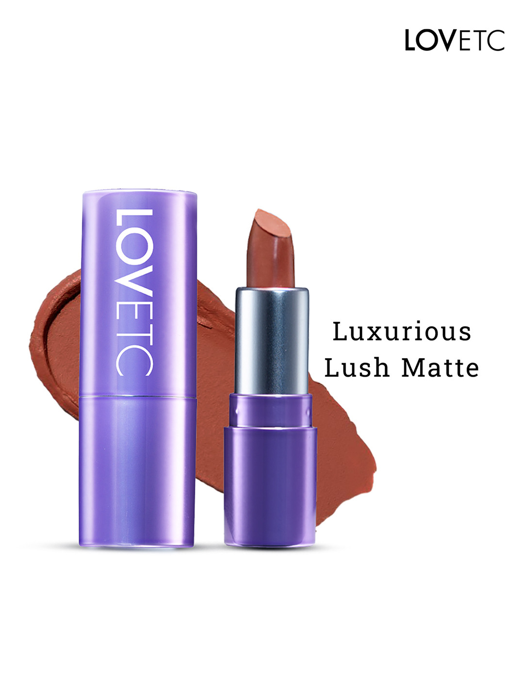LOVETC Pout Perfect Etc High-Definition Luxurious Lush Matte Mini Lipstick - Mocha Mirage