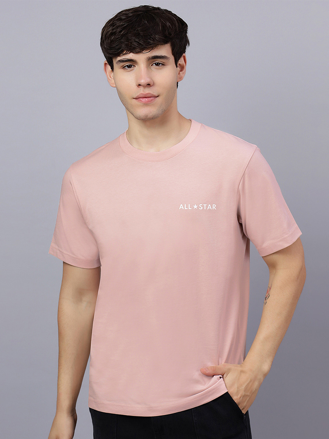 Converse Unisex Graphic Cotton T-shirt