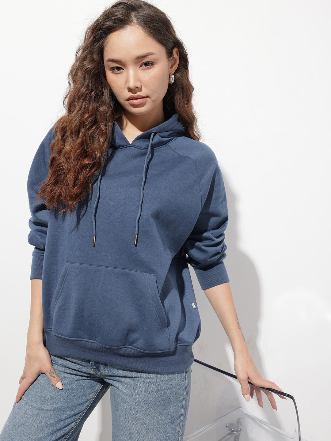 The Roadster Life Co. Raglan Sleeve Hooded Sweatshirt