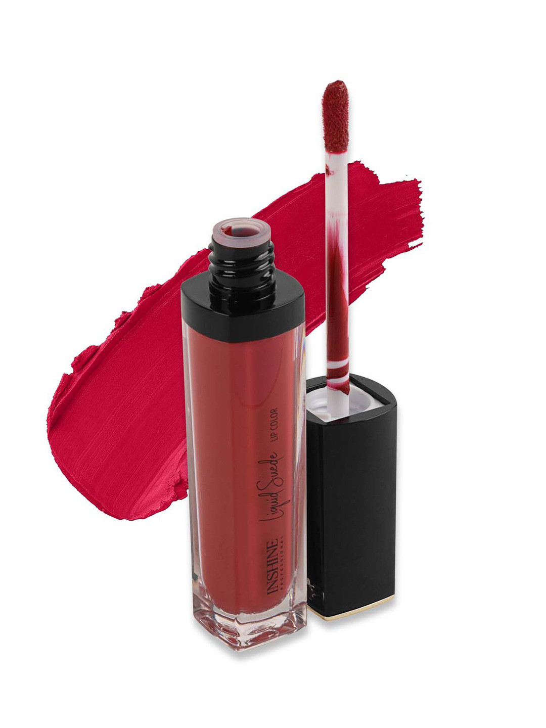 Inshine Liquid Suede Long-lasting Lip Color - 6 ml - Lava Love 615