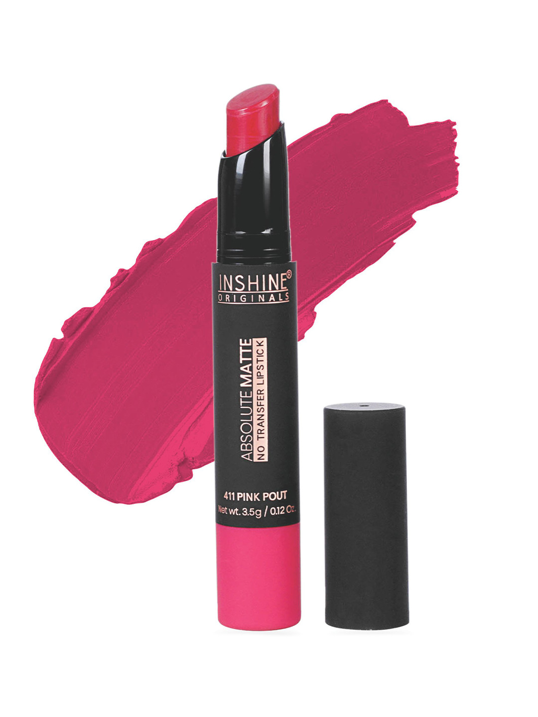 Inshine Absolute Matte No Transfer Lipstick - Pink Pout 411