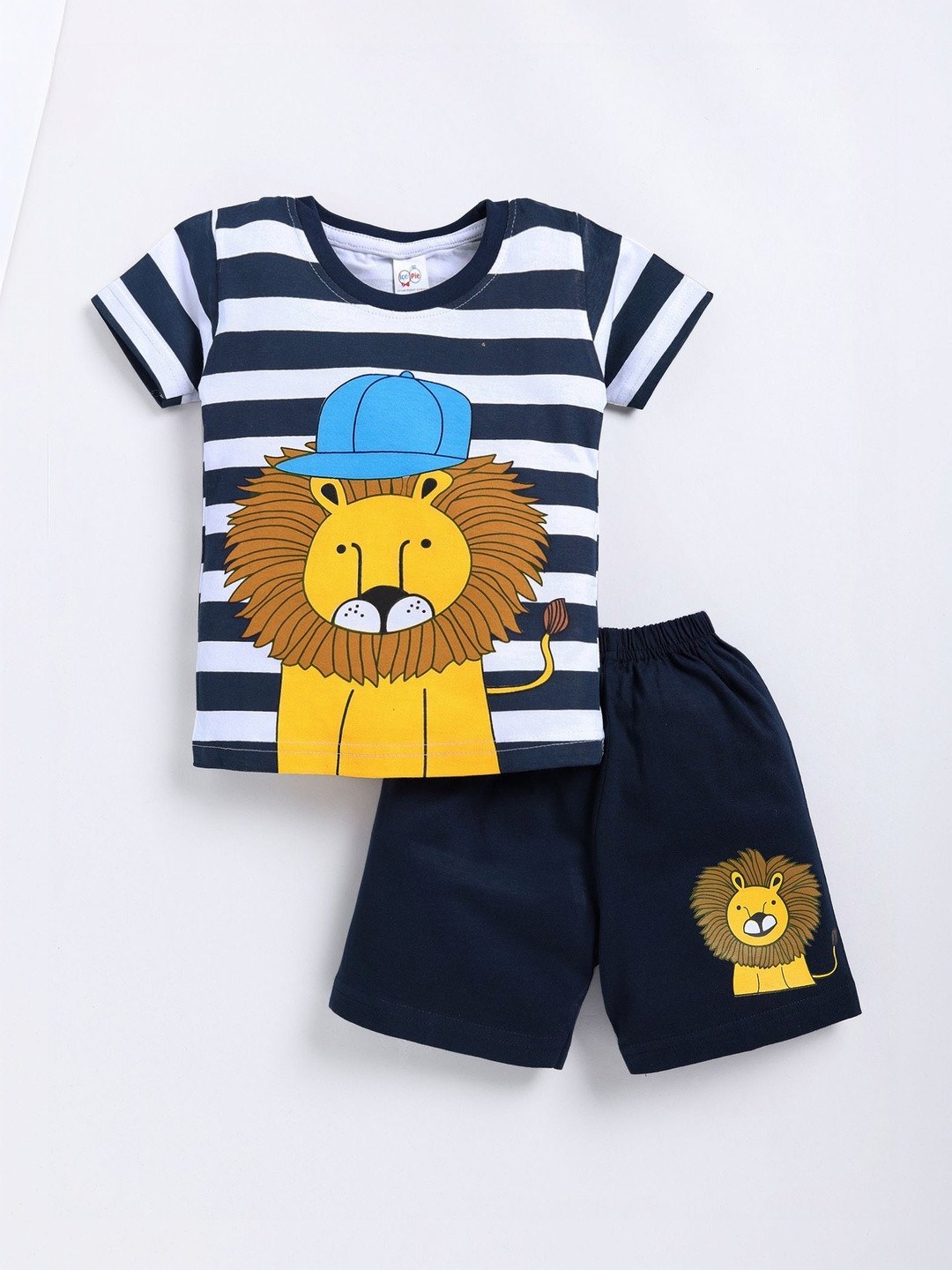 IcePie Boys Printed T-shirt with Shorts