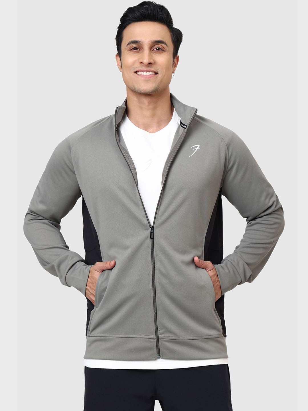 FUAARK Polise Colourblock Stand Collar Jacket