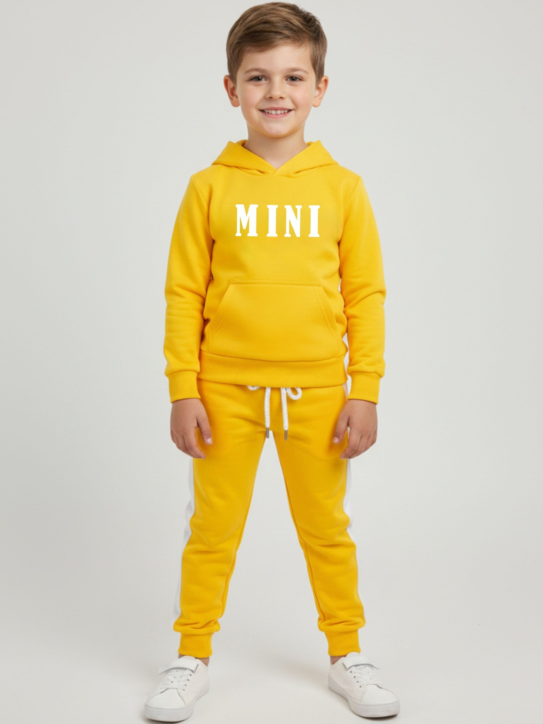 Porpy Boys Printed Hoodie & Joggers Set