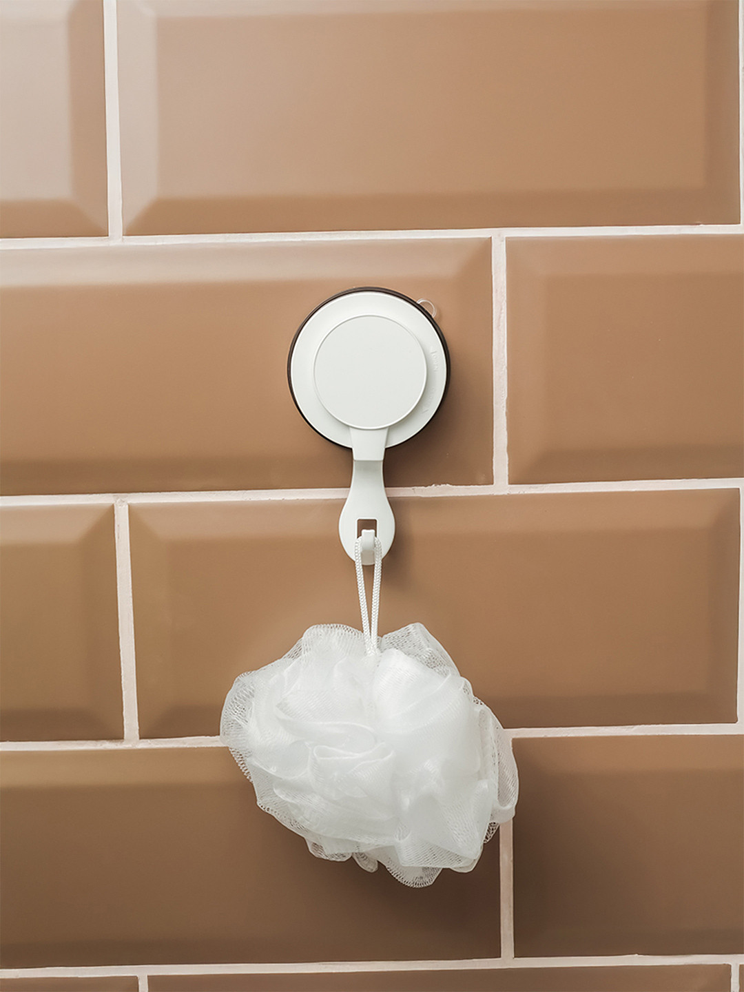 Klever Homes White Plastic Classic Glossy Bath Accessories Set