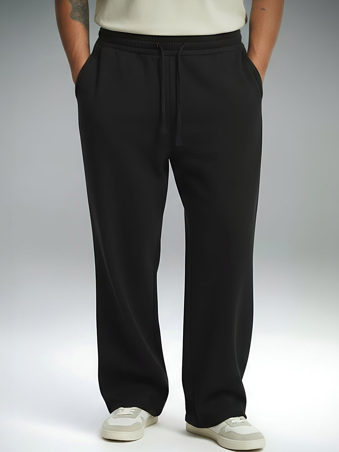 FFLIRTYGO Men Straight Fit Mid Rise Track Pants