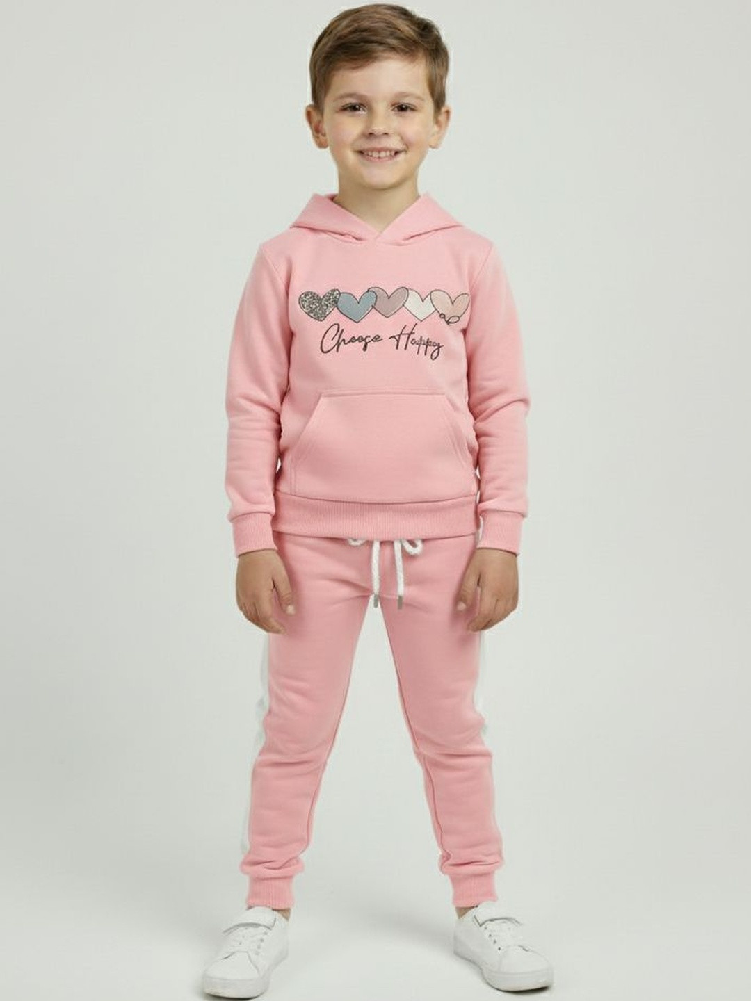 Porpy Boys Printed Hoodie & Joggers Set