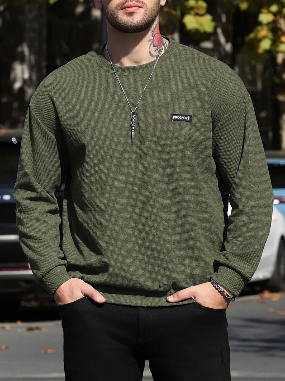FABRIPPLE Men Sweatshirt