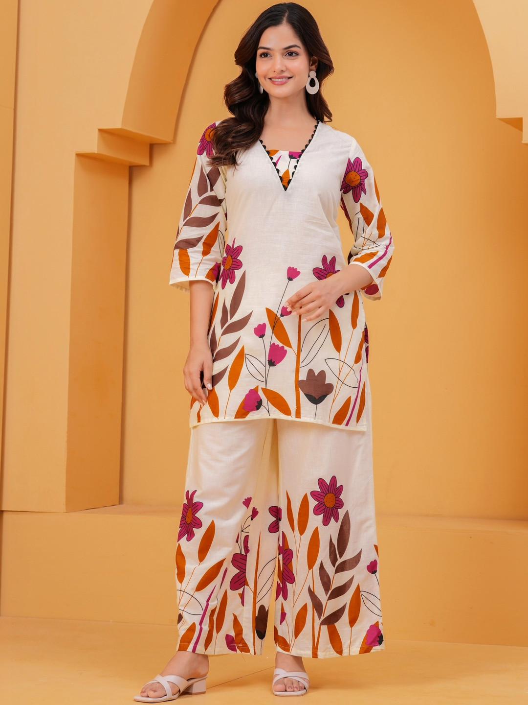 TFP Women Printed Tunic with Palazzos