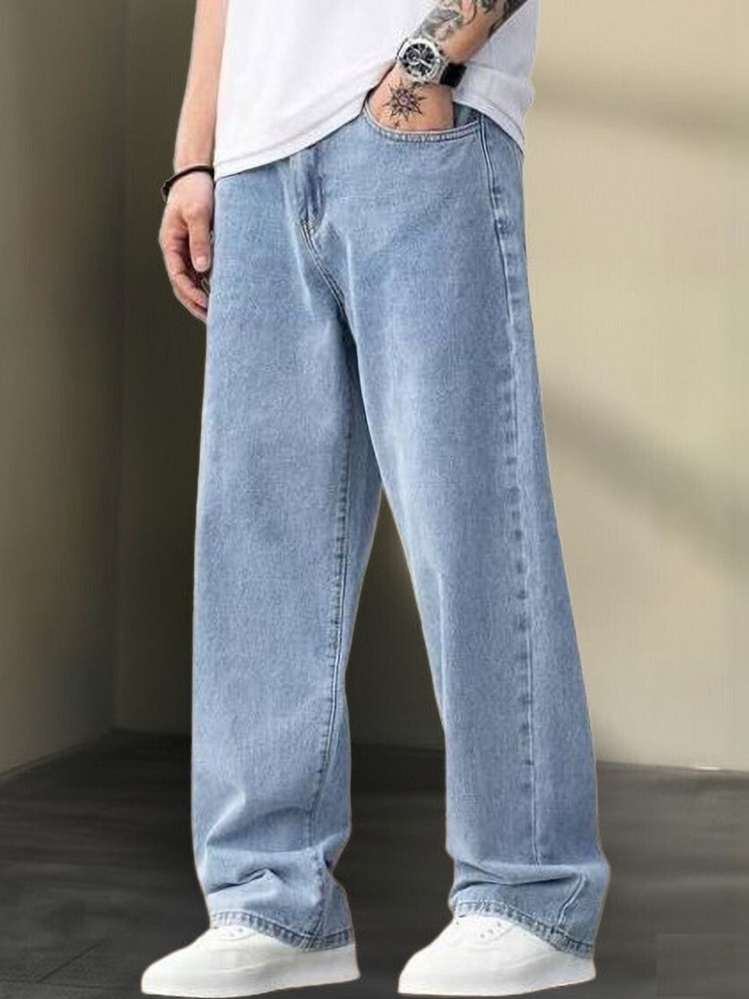 HERE&NOW Men Light Fade Jeans