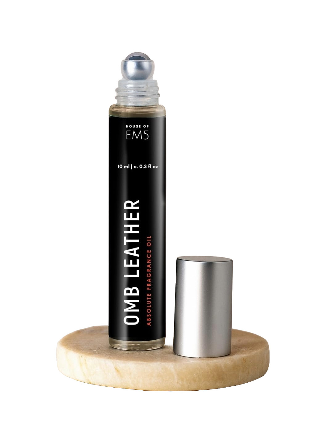 EM5 Men's Leather Perfume Roll On- 10 ml