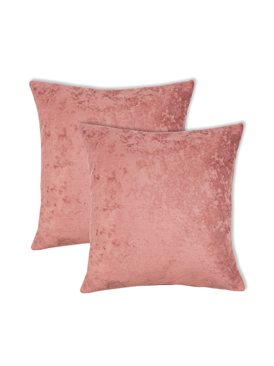 DREAMY URBAN Pink Set of 2 Square Cushion Covers
