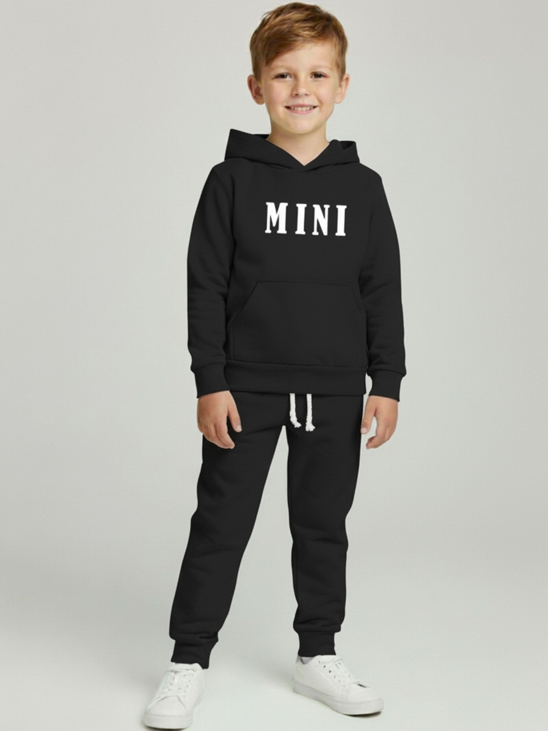 BAESD Boys Printed Hoodie & Joggers Set
