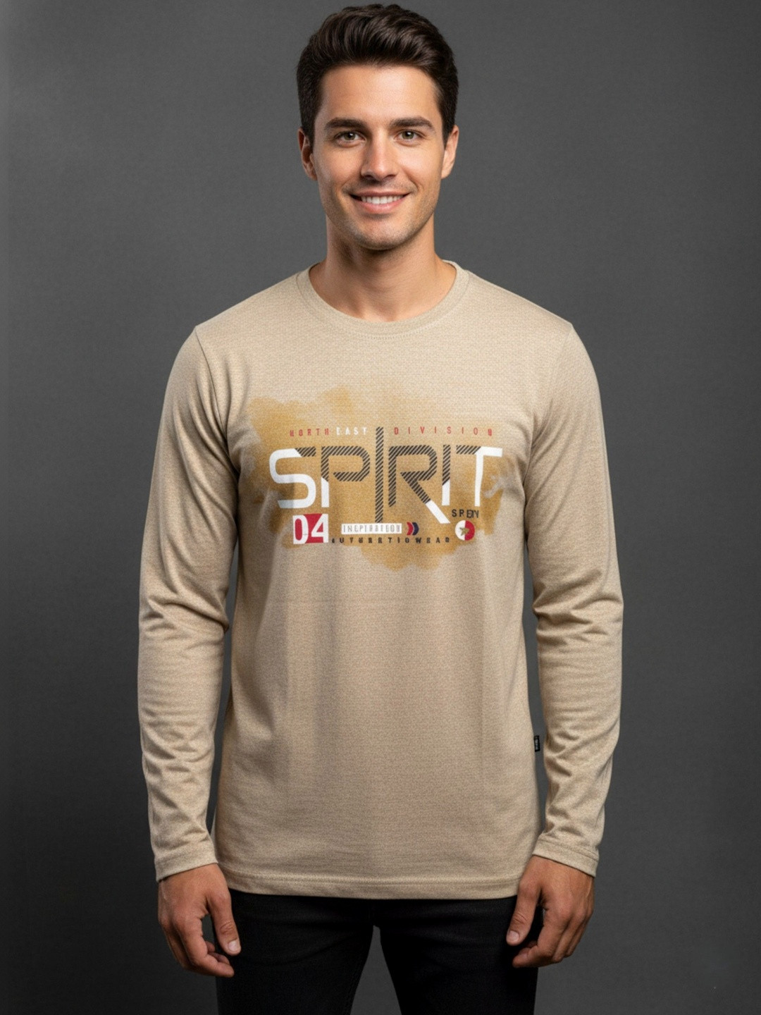 SANDPIPER Men Typography Printed T-shirt