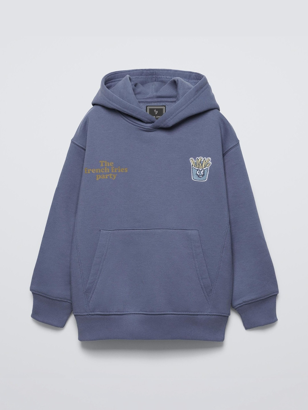 Alan Jones Boys Printed Hooded Sweatshirt