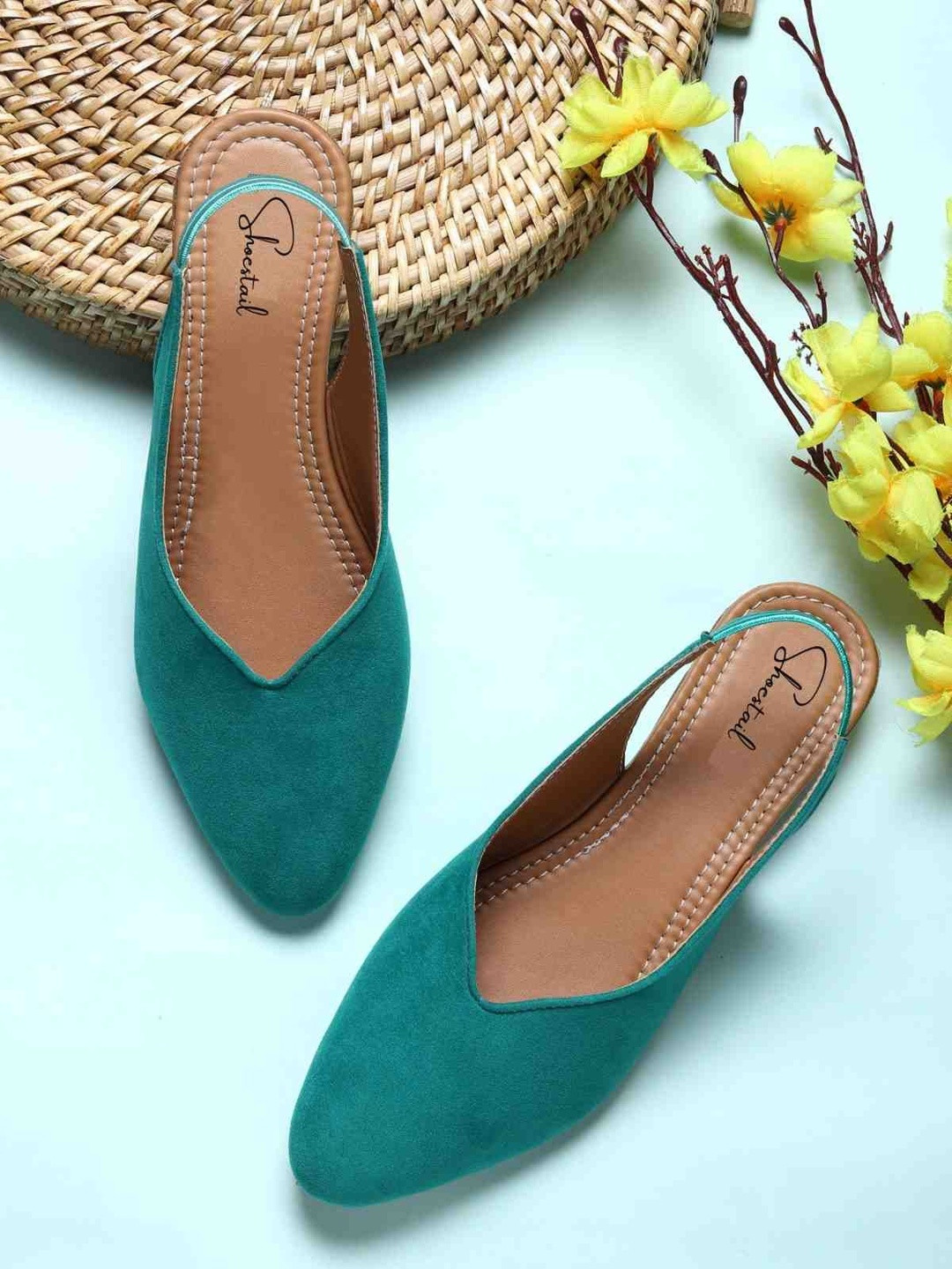 Shoestail Women Mules Flats