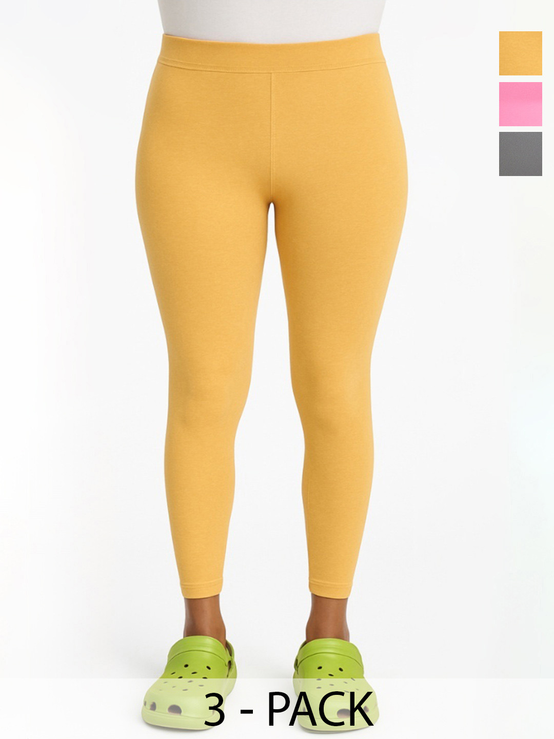 VALLEY Women Pack of 3 Ankle Length Leggings