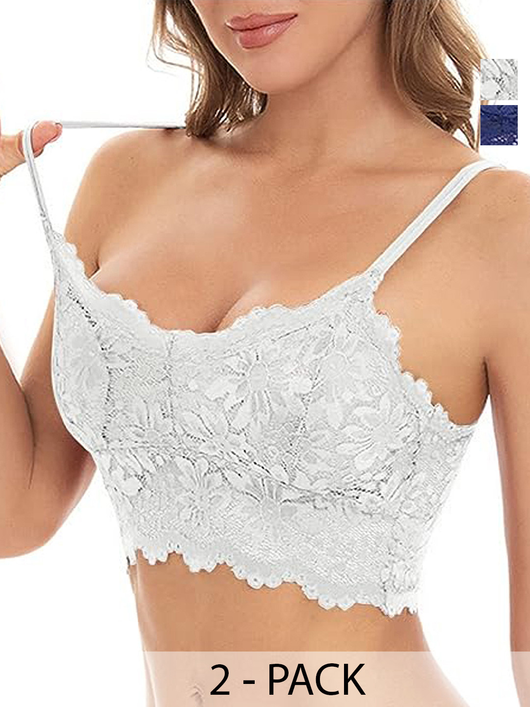 KAMINI Bralette Bra Full Coverage Lightly Padded