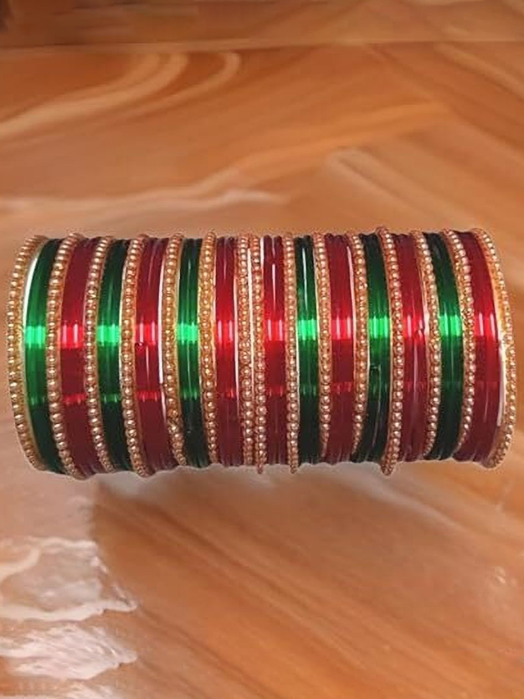 Instyle Forever Multi Glass Artificial Stones & Beads Bangle