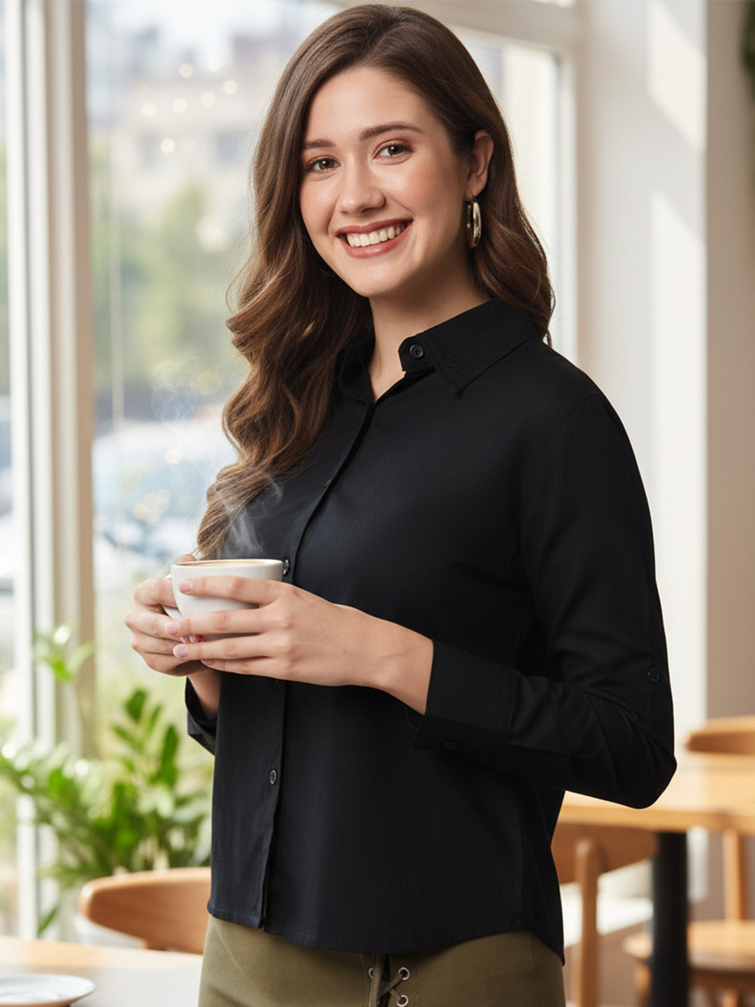 69 FASHION STREET Women Premium Casual Shirt