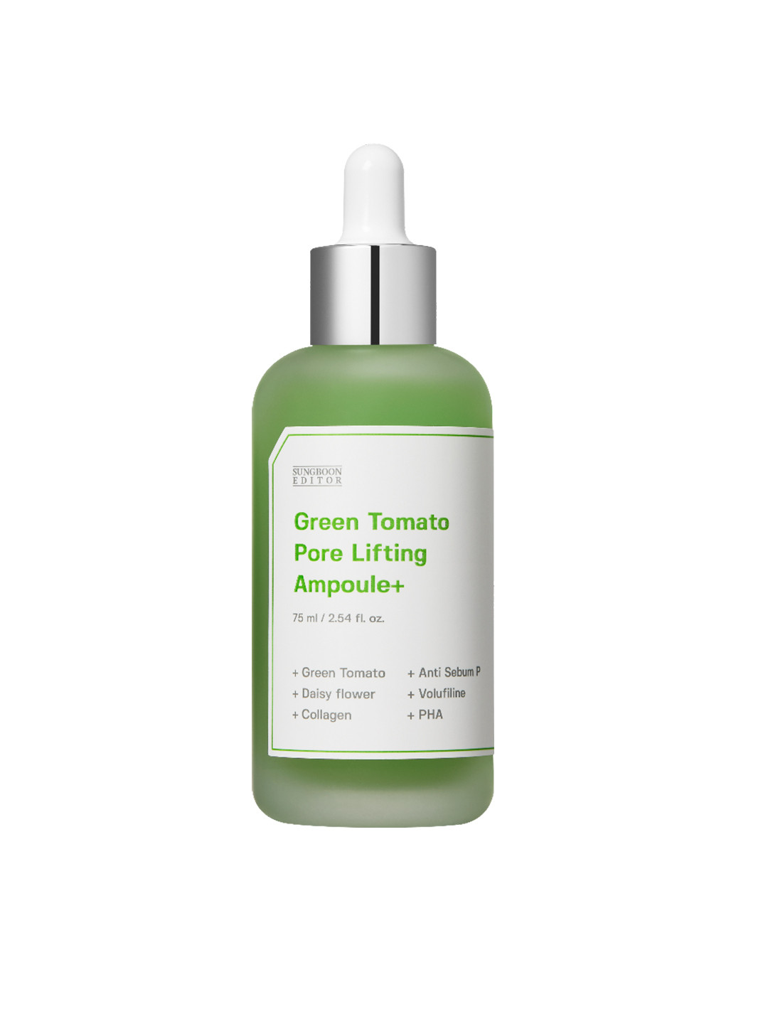 Sungboon editor Green Tomato Pore Lifting Ampoule+ - 75 ml