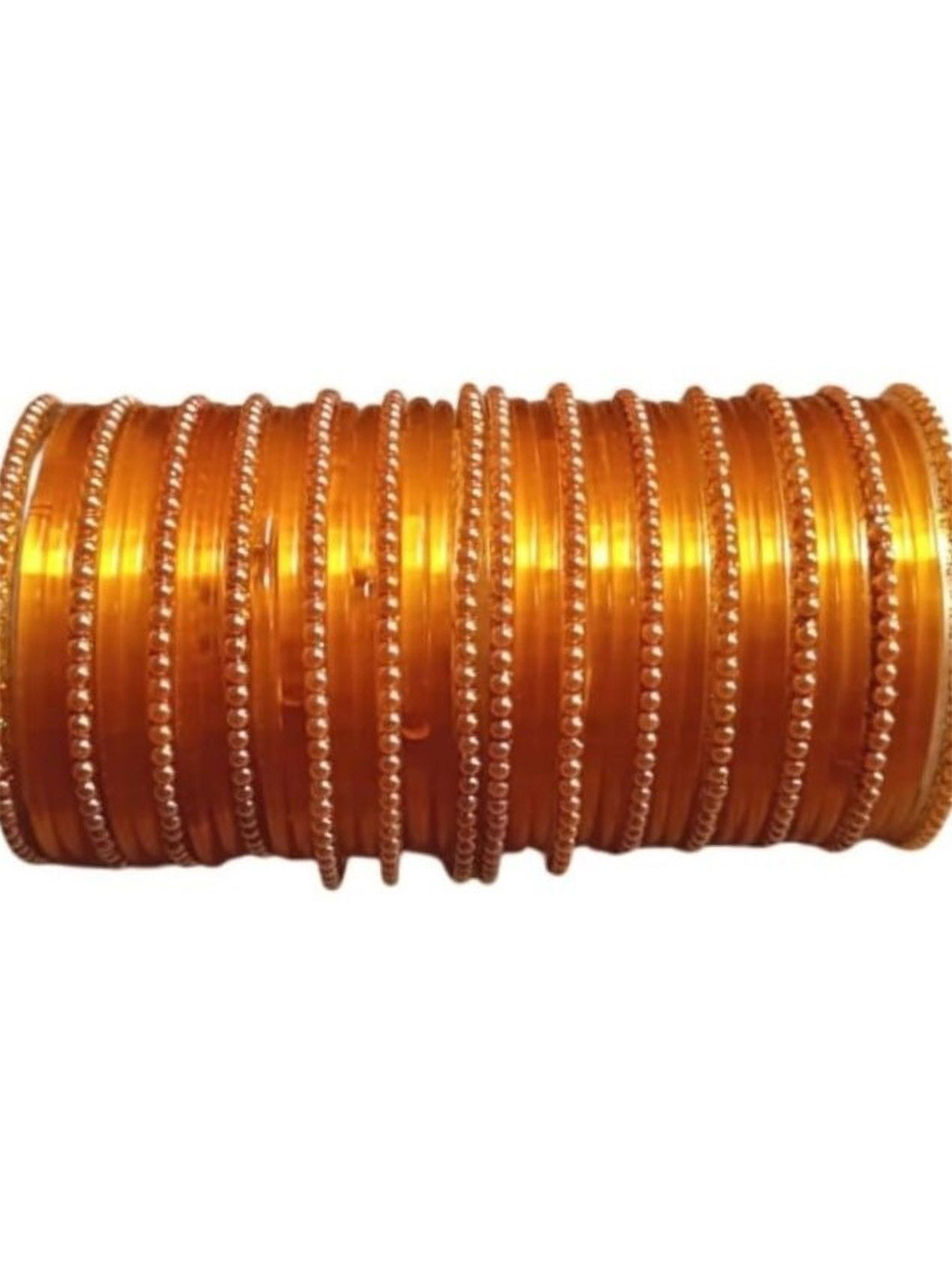 Instyle Forever Gold Glass Artificial Stones & Beads Bangle