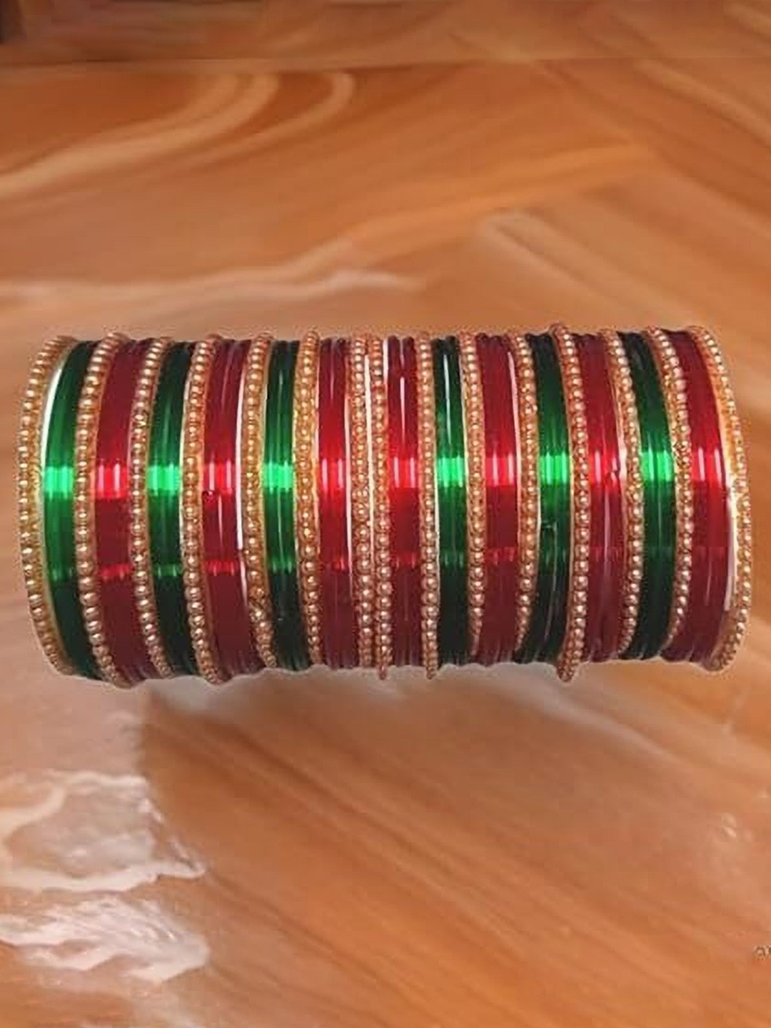 Instyle Forever Multi Glass Artificial Stones & Beads Bangle