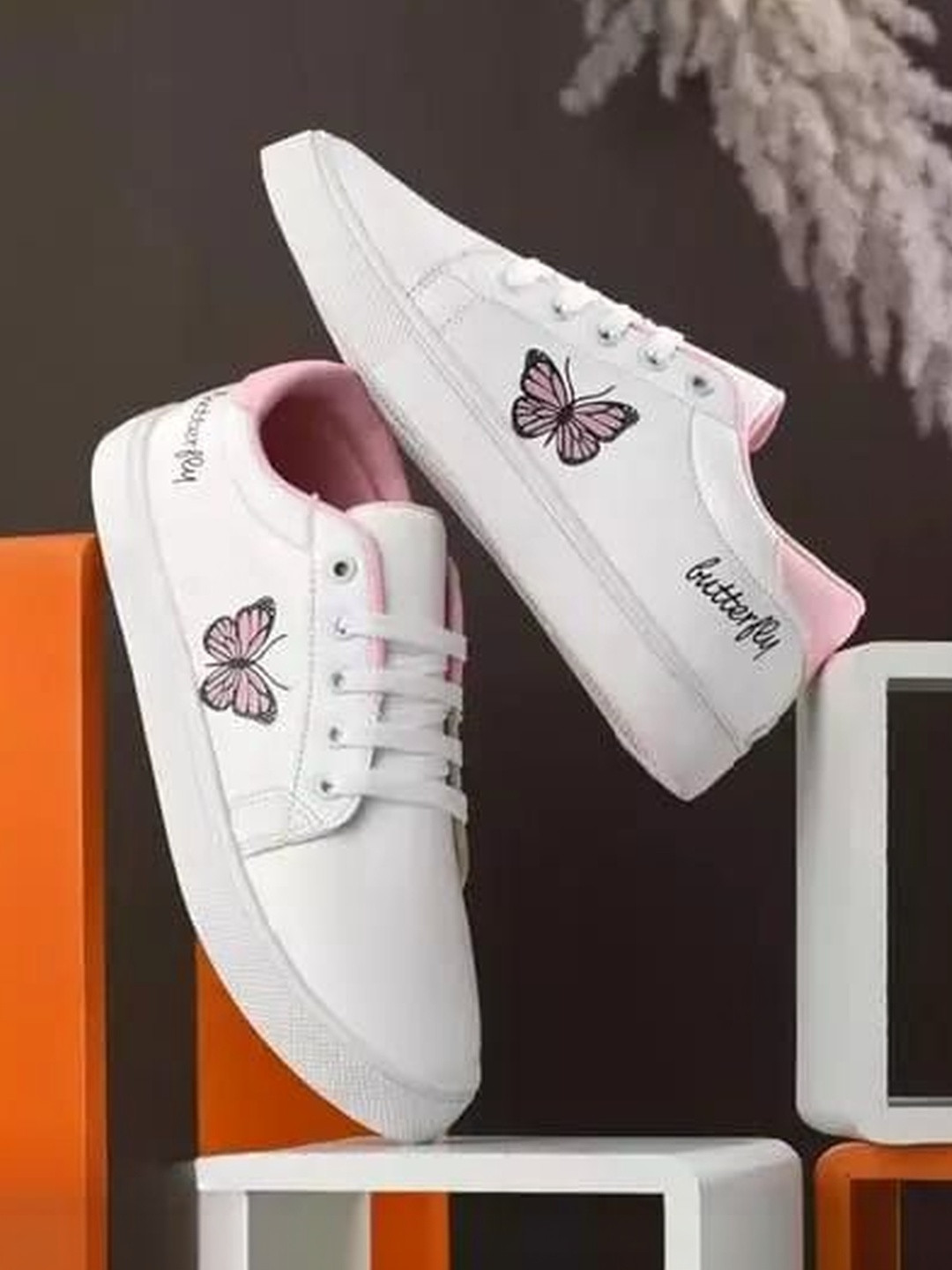 BOKZZON Women Printed Sneakers