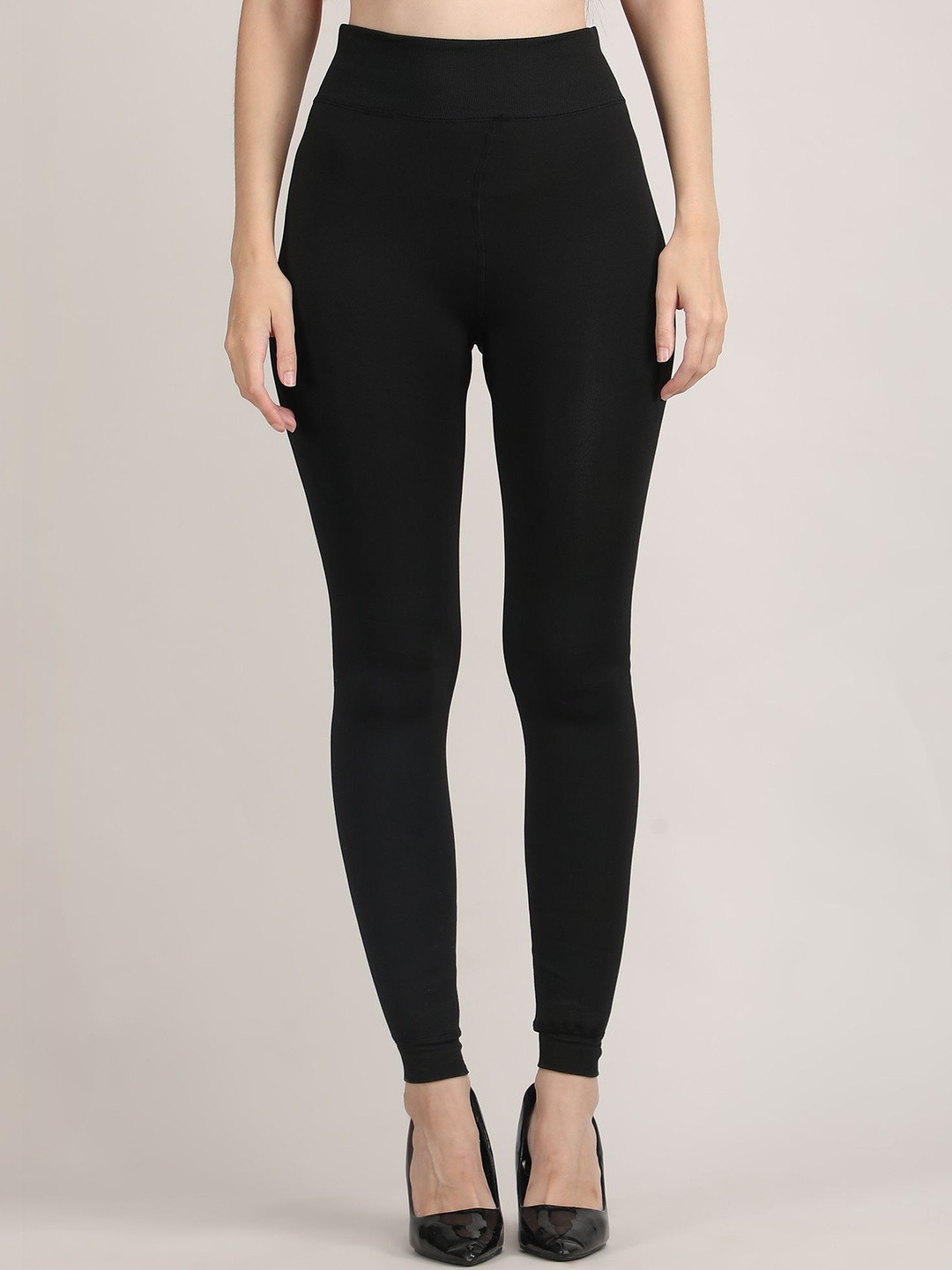 TRENDYFY High-Rise Winter Thermal Leggings