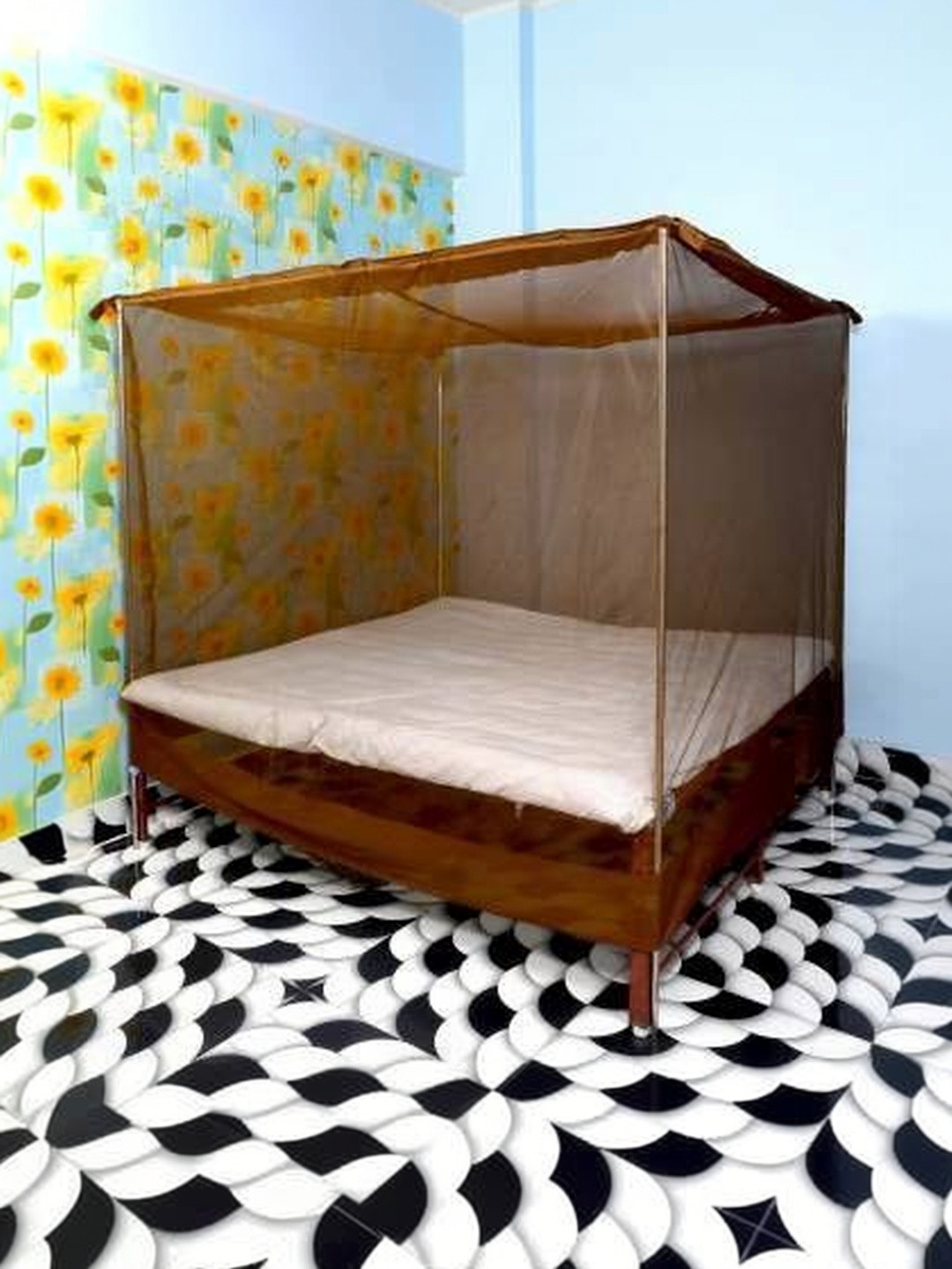 KOLAR Khaki King Size Tent Mosquito Net