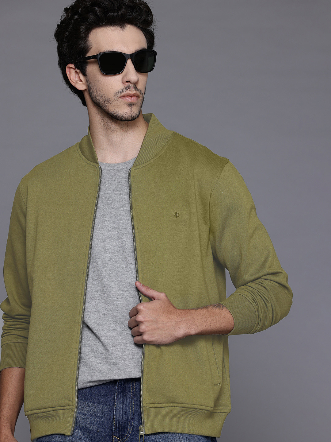 Raymond Men Zipper Sweatshirt