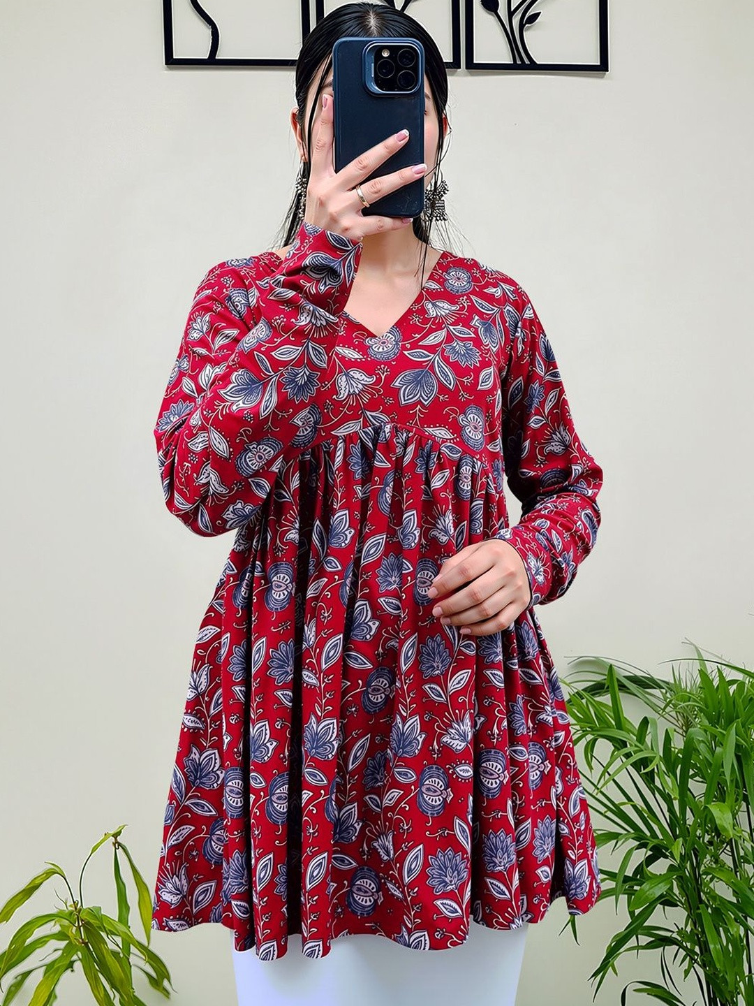Dream Beauty Fashion Floral Print Top