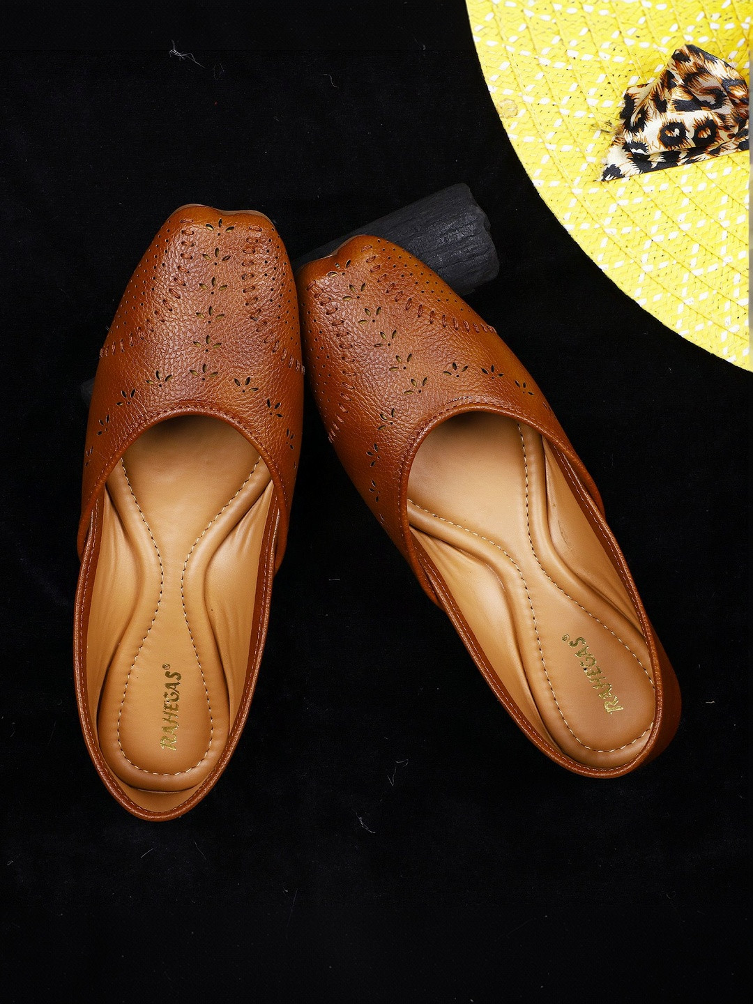 RAHEGAS Women Ethnic Fashion Flats - women's flats, black flats for women, ballet flats