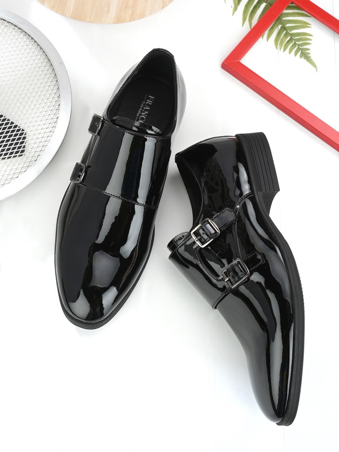 Franco Leone Men Leather Formal Shoes