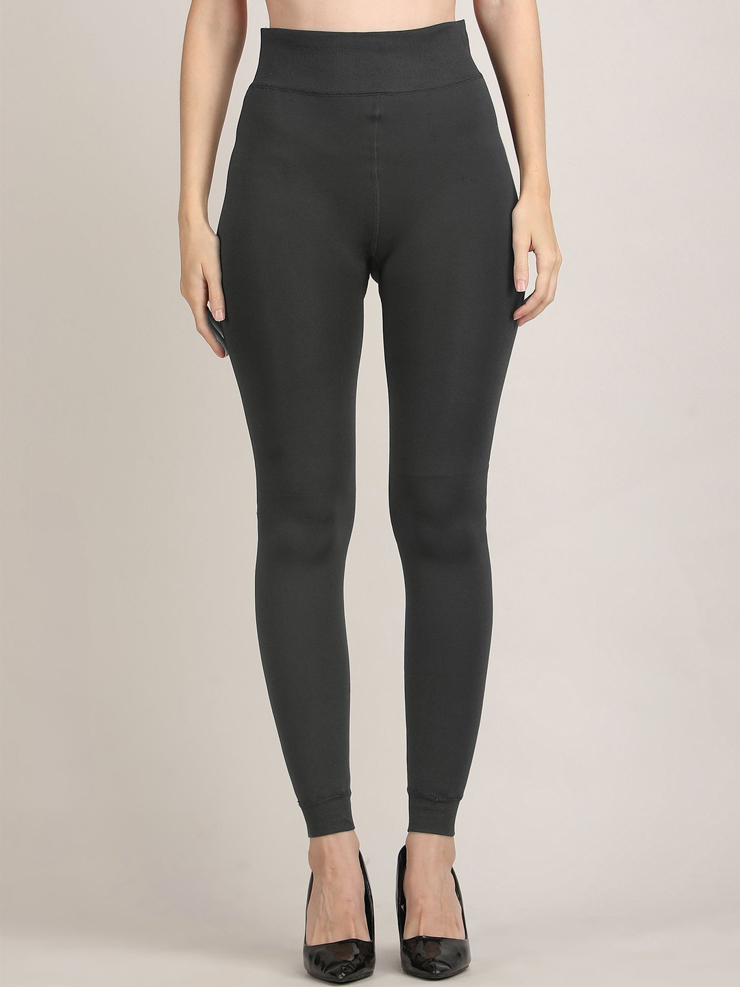 TRENDYFY High-Rise Winter Thermal Leggings