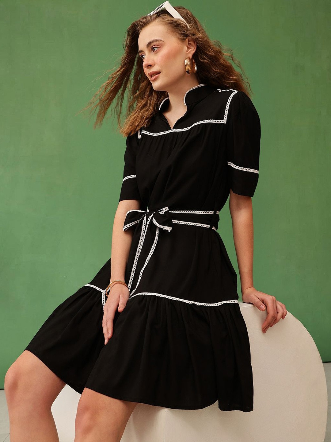 all about you Fit & Flare Dress