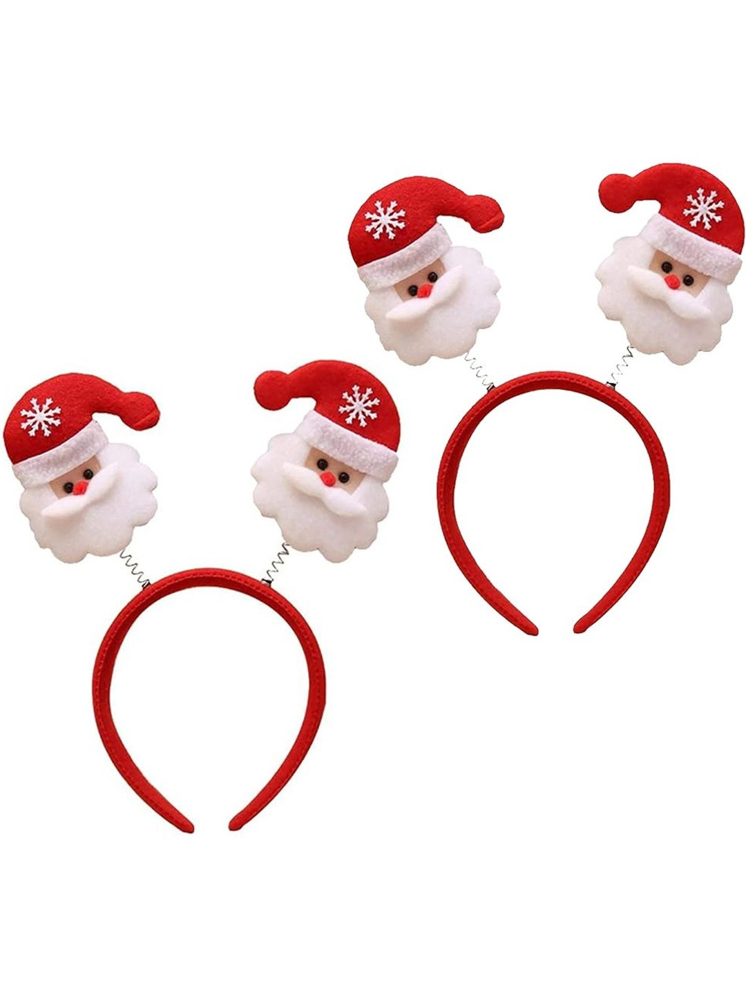 Cutiekins Kids Pack Of 2 Christmas Santa Headbands