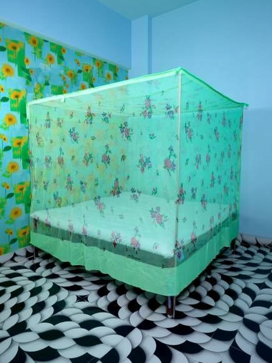 KOLAR Green King Size Fashion Mosquito Net
