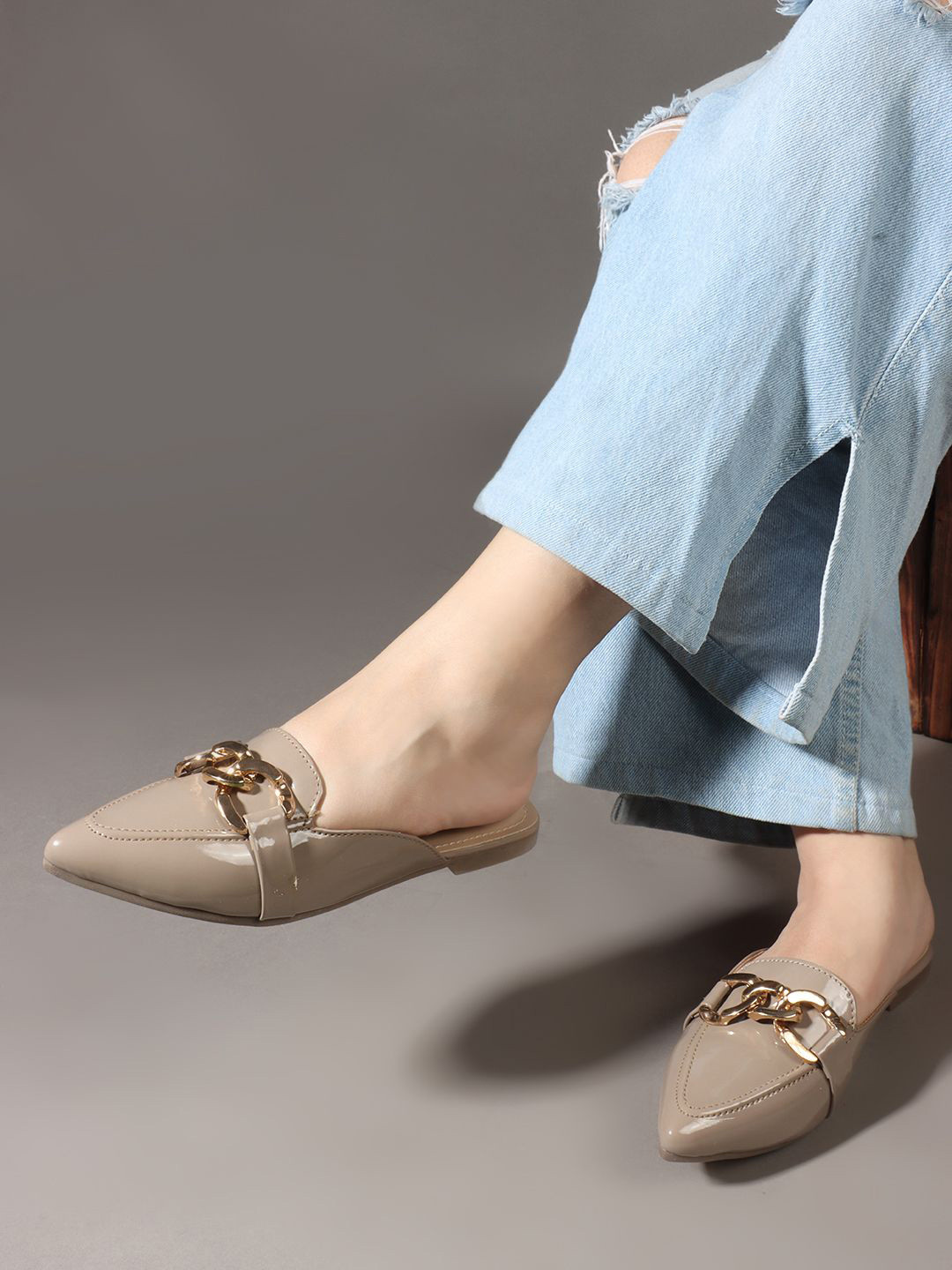 Lavie Women Embellished Mules Flats
