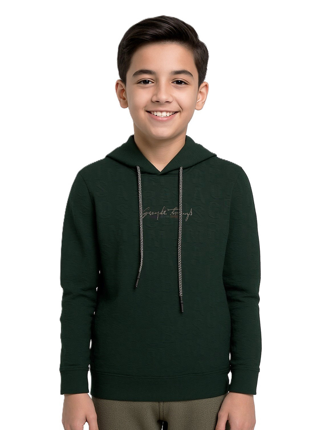CAVIO Boys Hooded Long Sleeves Pullover Cotton Sweatshirt