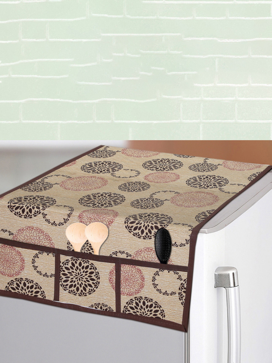 CROSMOPVC Waterproof Fridge Top Cover