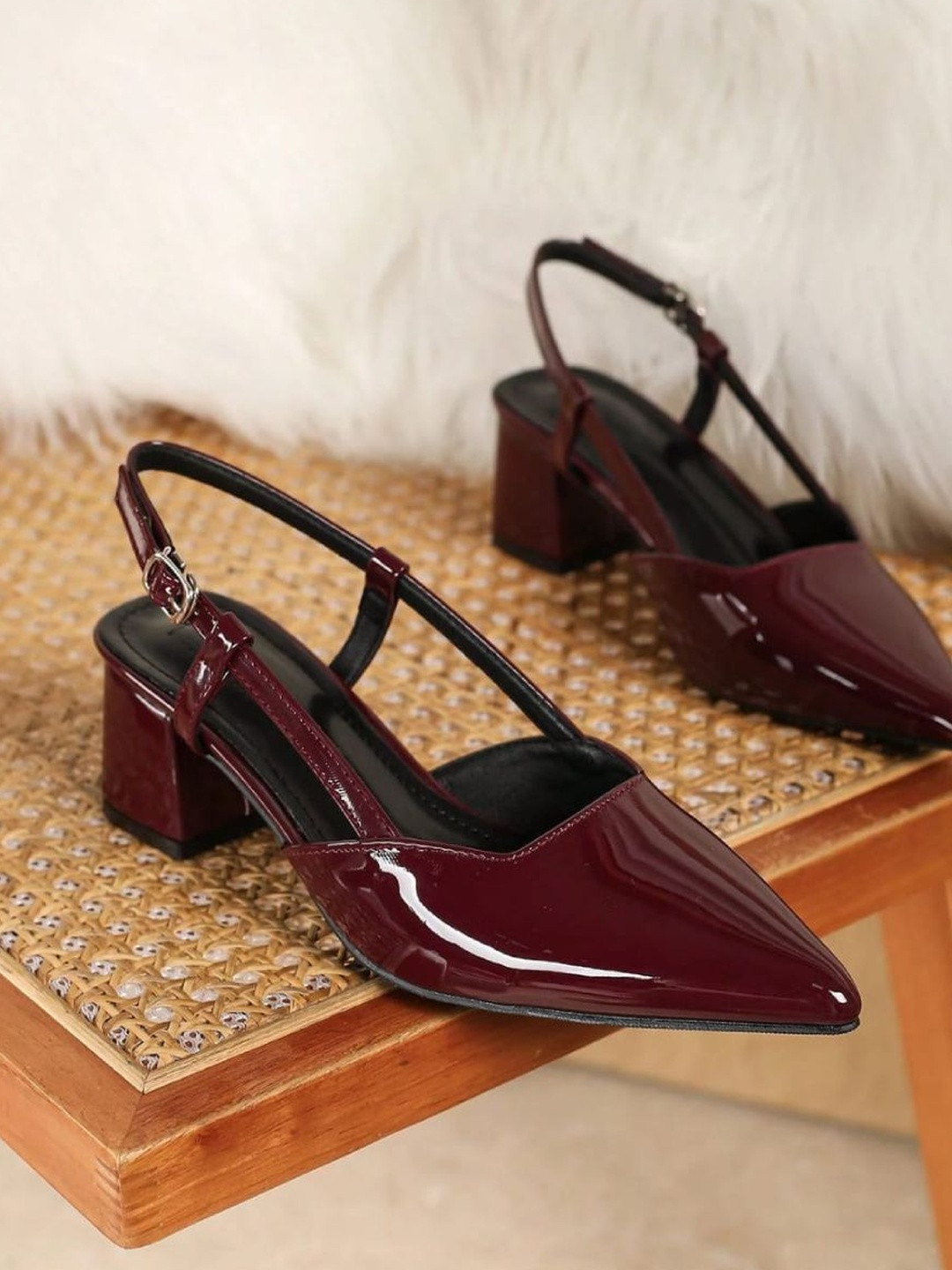 ALLEYSTRAP Party Block Pumps