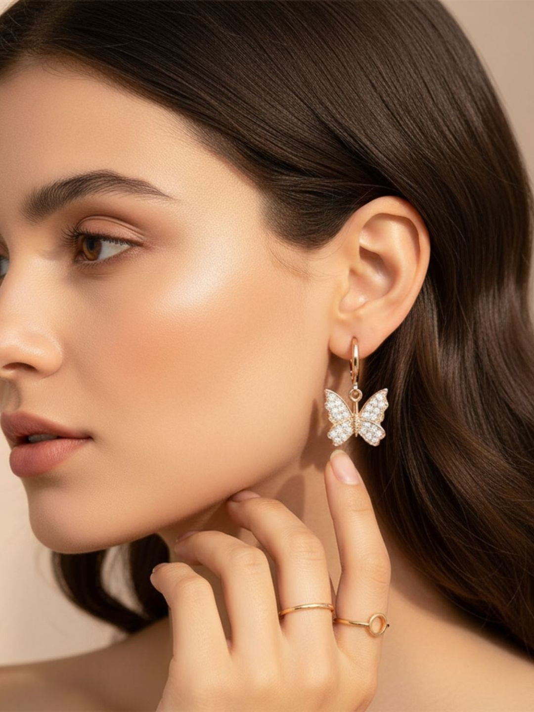 FLAURI Animal Shaped Drop Earrings