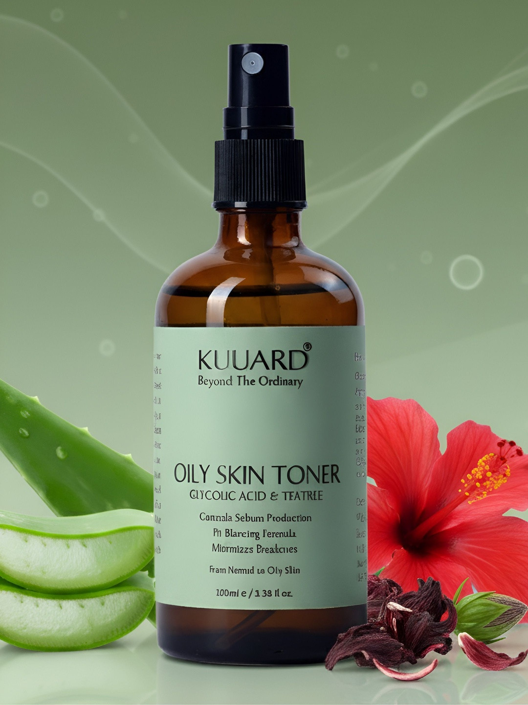 Kuuard - beyond the ordinary Oily Skin Toner With Glycolic Acid & Tea Tree For Oil 100 ml