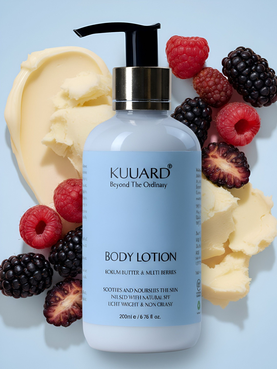 Kuuard - beyond the ordinary Multi Berry Moisturizing Lotion For Glowing & Soft Skin 200ml